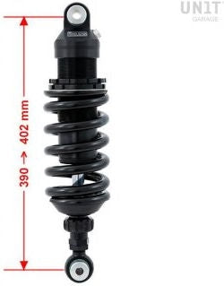 Unit Garage Rear suspension Ohlins high version BLACKLINE | AG2023
