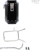 Unit Garage Aluminium Pannier Atlas 40L with Right Inox Subframe NineT-Series | AL1-BL-1687