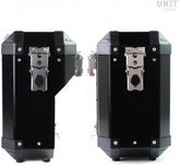Unit Garage Pair of aluminium Panniers Atlas 40L+34L | AL1C-BL