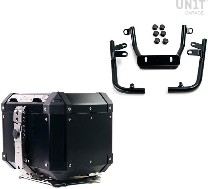 Unit Garage Atlas 36L aluminum top case + Pan America 1250 plate and support | AL3-3318
