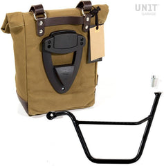 Unit Garage Side Pannier Canvas + Left Subframe Triumph Bonneville T100 (2001-2016) | U001-1005SX