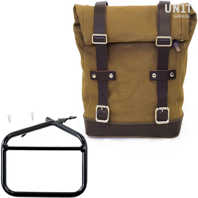 Unit Garage Side Pannier Canvas + Subframe Ducati Scrambler Series | U001-1007