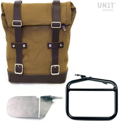 Unit Garage Side Pannier Canvas + Right subframe Ducati Scrambler | U001-1007DX