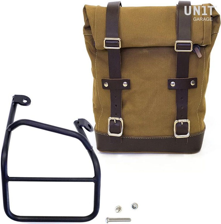 Unit Garage Side pannier Canvas + right subframe Ducati Scrambler 1100 | U001-1010DX