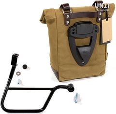 Unit Garage Side Pannier Canvas + Right Subframe Triumph T100 (2017 until now) | U001-1011DX