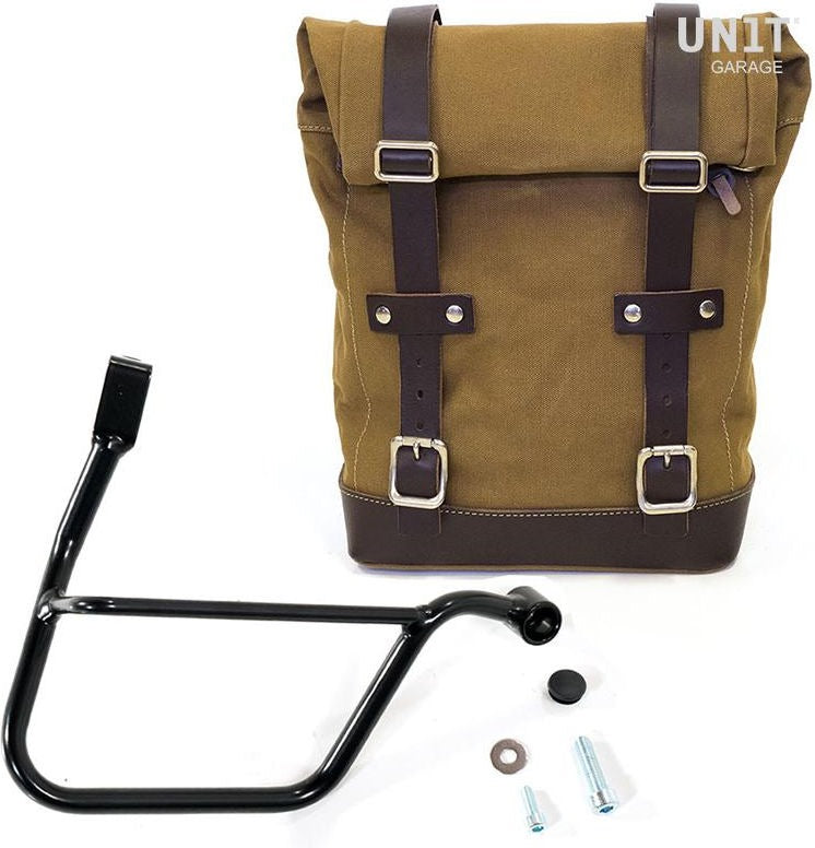 Unit Garage Side Pannier Canvas + Right Subframe Triumph Street 900 Series (2017 until now) | U001-1013DX