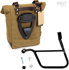 Unit Garage Side Pannier Canvas + Left Subframe Triumph Street 900 Series (2017 until now) | U001-1013SX