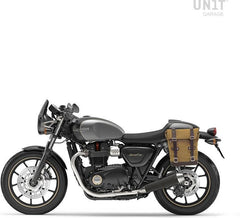 Unit Garage Side Pannier Canvas + Left Subframe Triumph Street 900 Series (2017 until now) | U001-1013SX