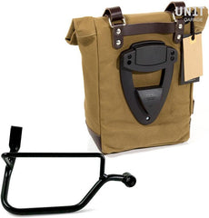 Unit Garage Side Pannier Canvas + Right Subframe Triumph Street Twin 900 (2016 until now) | U001-1017DX