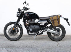 Unit Garage SIDE PANNIER CANVAS + LEFT SUBFRAME TRIUMPH SCRAMBLER 1200 XC_XE | U001-1019SX