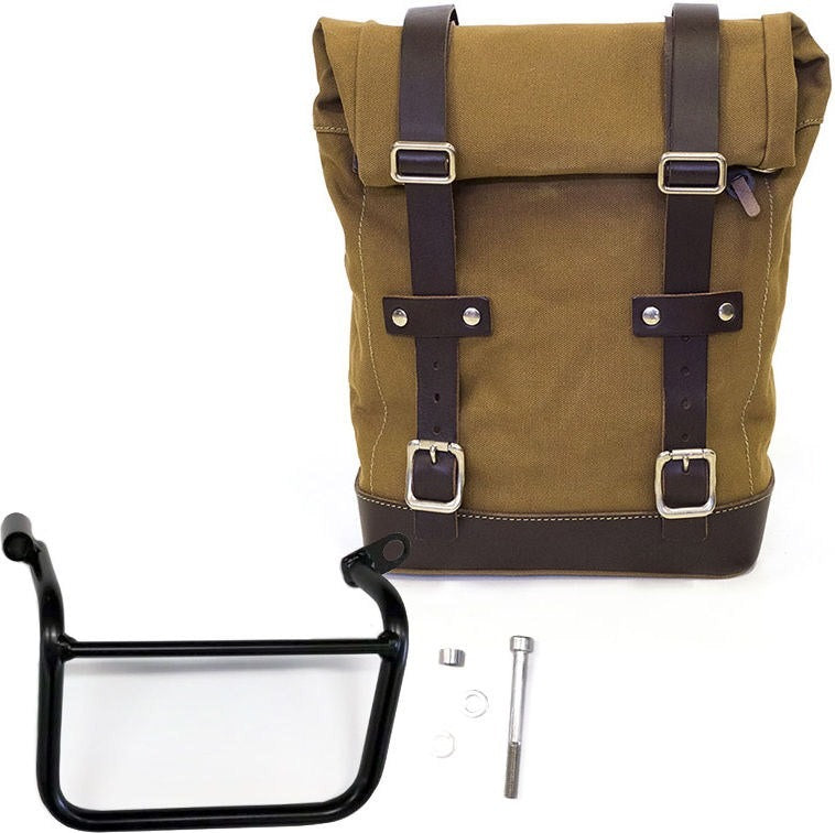 Unit Garage SIDE PANNIER CANVAS + LEFT SUBFRAME TRIUMPH SCRAMBLER 1200 XC_XE | U001-1019SX