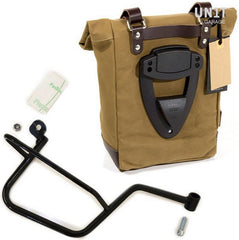 Unit Garage Side Pannier Canvas + Right Subframe Guzzi V7 | U001-2213DX