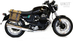Unit Garage Side Pannier Canvas + Right Subframe Guzzi V7 | U001-2213DX