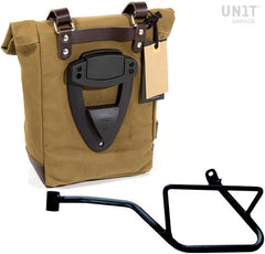 Unit Garage Side Pannier Canvas + Left Subframe Guzzi V7_850 | U001-2216SX