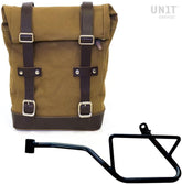 Unit Garage Side Pannier Canvas + Left Subframe Guzzi V7_850 | U001-2216SX
