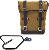 Unit Garage Side Pannier Canvas + Right Subframe Guzzi V9 Bobber | U001-2250DX