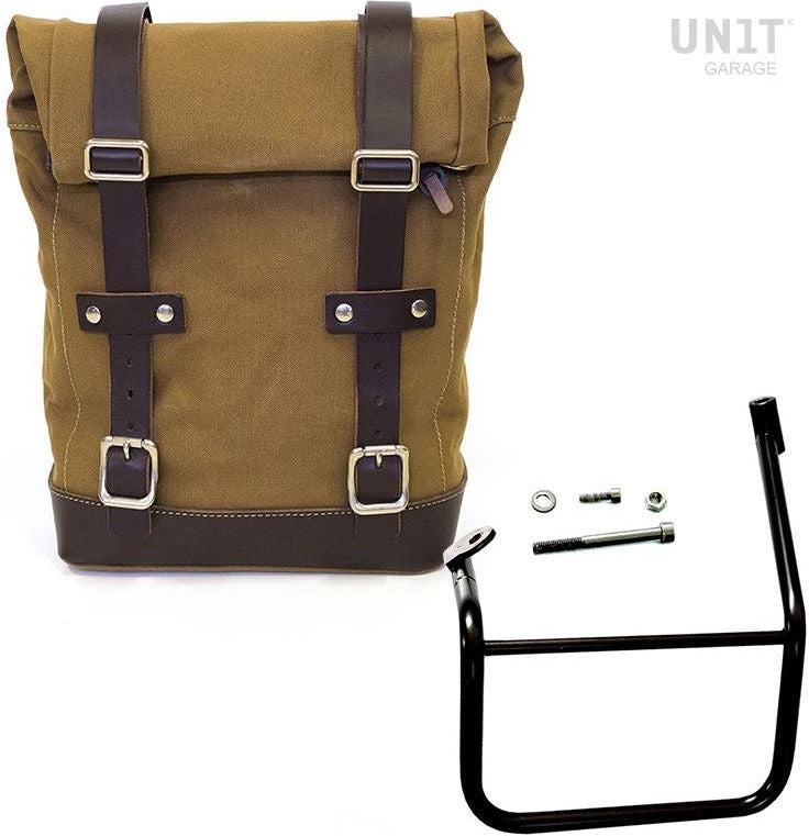 Unit Garage Side Pannier Canvas + Left Subframe Caballero | U001-2253SX