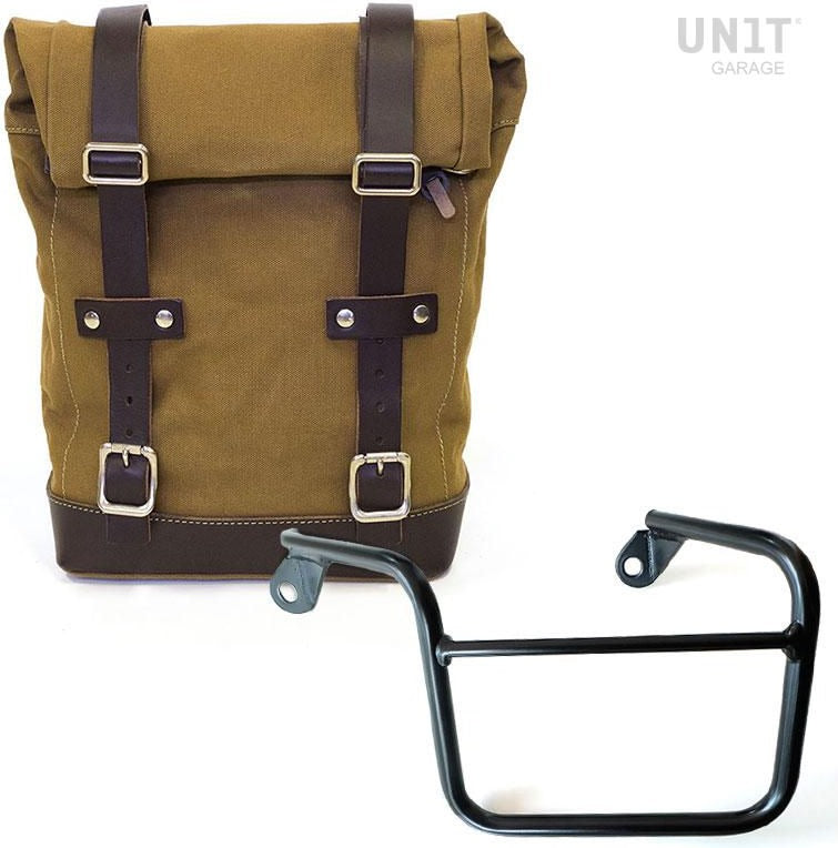 Unit Garage Side Pannier Canvas + Left Subframe Mash | U001-2600SX