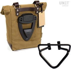 Unit Garage Side Pannier Canvas + Left Subframe husqvarna 401 (2020 until now) | U001-3003SX