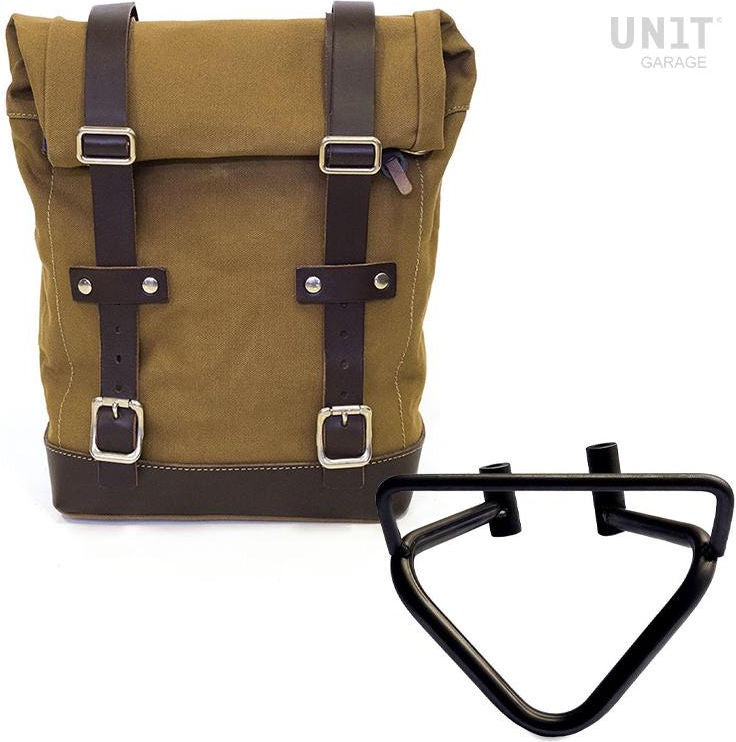 Unit Garage Side Pannier Canvas + Left Subframe husqvarna 401 (2020 until now) | U001-3003SX
