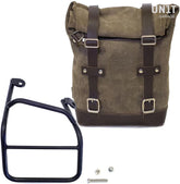 Unit Garage Waxed Suede Side Pannier + Right Subframe Ducati Scrambler 1100 | U002-1010DX