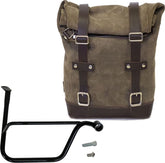 Unit Garage WAXED SUEDE SIDE PANNIER + RIGHT SUBFRAME TRIUMPH SPEED TWIN | U002-1020DX