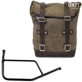 Unit Garage Waxed Suede Side Pannier + Subframe R 1200 R | U002-1421