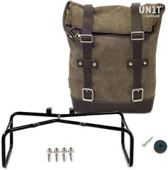 Unit Garage Waxed suede Side Pannier + Double Subframe NineT | U002-1626-A2