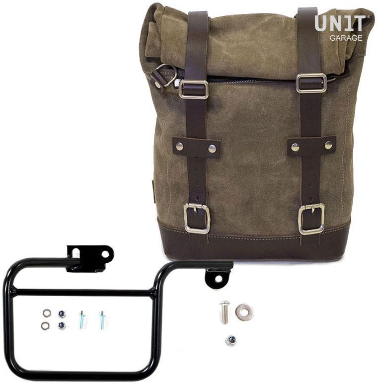 Unit Garage Waxed Suede Side Pannier + Subframe K Series | U002-1806
