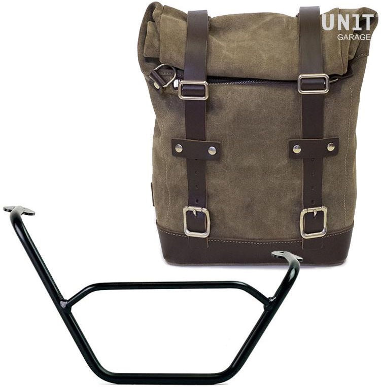 Unit Garage Waxed Suede Side Pannier + Right subframe R1200 GS LC | U002-1901DX