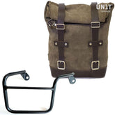 Unit Garage Waxed Suede Side Pannier + Right Subframe Mash | U002-2600DX