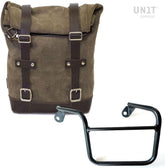 Unit Garage Waxed Suede Side Pannier + Left Subframe Mash | U002-2600SX