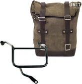 Unit Garage Waxed Suede Side Pannier + Right Subframe Yamaha | U002-3208DX