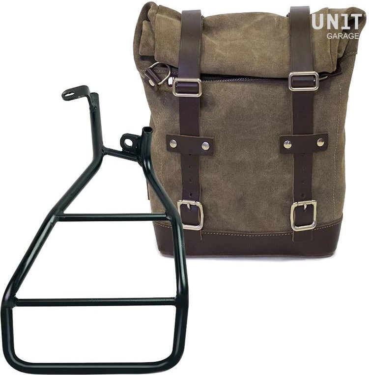Unit Garage Waxed Suede Side Pannier + Right Subframe Sportster S 1250 | U002-3320DX