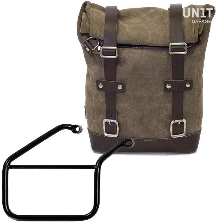 Unit Garage Waxed Suede Side Pannier + Right Subframe Triumph Trident 660 | U002-3500DX