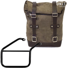 Unit Garage Waxed Suede Side Pannier + Right Subframe Triumph Trident 660 | U002-3500DX