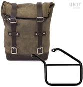 Unit Garage Waxed Suede Side Pannier + Left Subframe Triumph Trident 660 | U002-3500SX