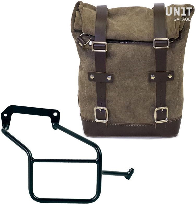 Unit Garage Waxed Suede Side Pannier + Right Subframe Aprilia Tuareg 660 | U002-3600DX