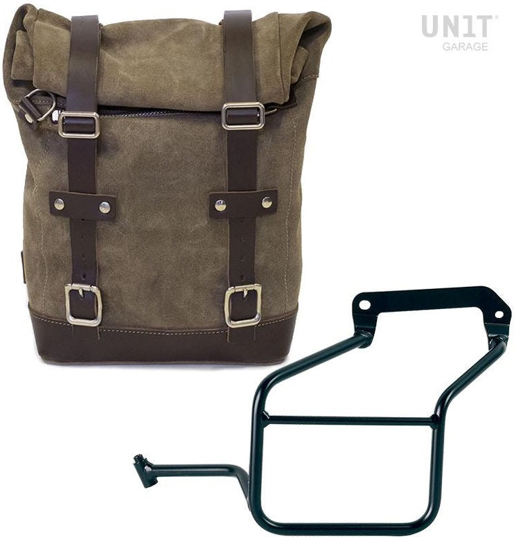 Unit Garage Waxed Suede Side Pannier + Left Subframe Aprilia Tuareg 660 | U002-3600SX