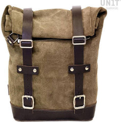 Unit Garage Waxed suede side pannier 10L-14L | U002