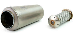 Unit Garage Silencer in Titanium with removable Db killer | COD. U021DX