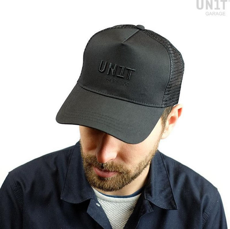 Unit Garage Black Unit garage Trucker cap | COD. U051
