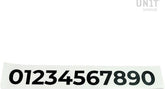 Unit Garage Number stickers | U077