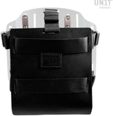 Unit Garage Carrying system in aluminum with adjustable leather front | U085-2xA9