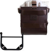 Unit Garage Carrying system in aluminum with adjustable leather front, Quick Release System and Universal frame | U085-U000-1006