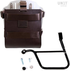 Unit Garage Carrying system in aluminum with adjustable leather front, Quick Release System and frame (2016 until now) | U085-U000-1013SX