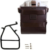 Unit Garage Carrying system in aluminum with adjustable leather front, Quick Release System and frame | U085-U000-1620