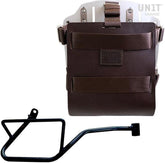 Unit Garage Carrying system in aluminum with adjustable leather front, Quick Release System and frame | U085-U000-2216DX