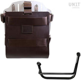 Unit Garage Carrying system in aluminum with adjustable leather front, Quick Release System and frame | U085-U000-2251SX