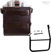 Unit Garage Carrying system in aluminum with adjustable leather front, Quick Release System and frame | U085-U000-2253SX